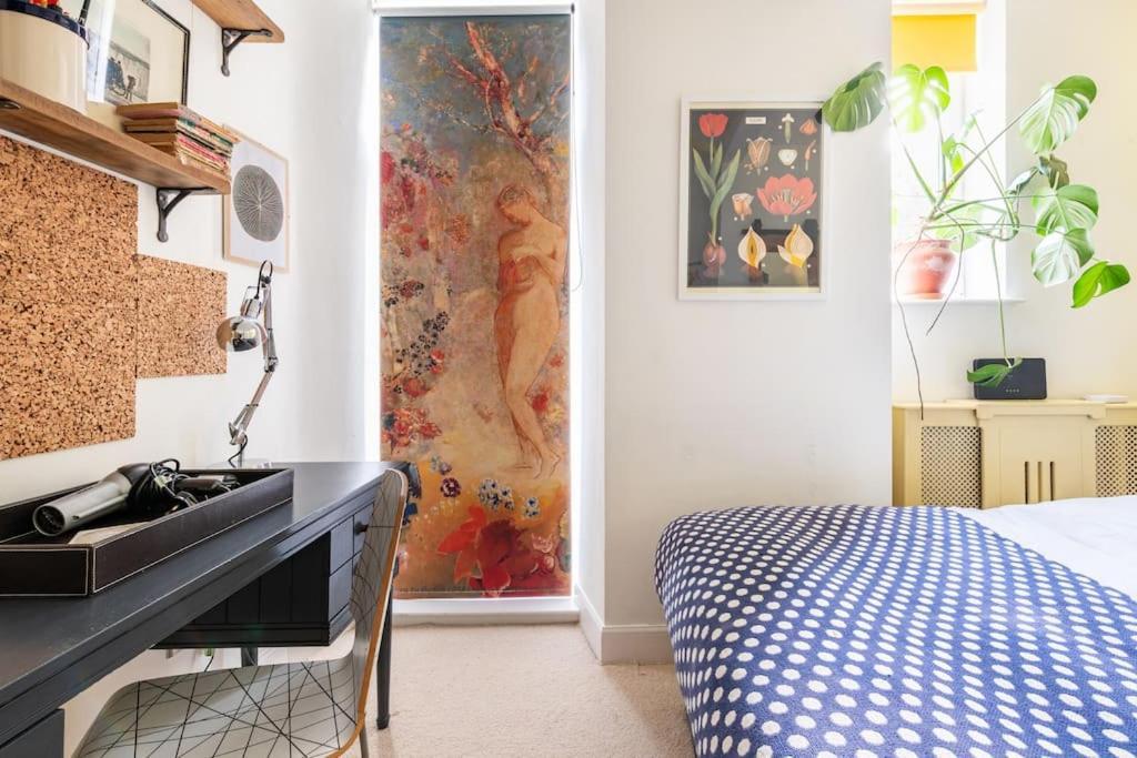 Holyrood Park: Lush & Arty 2 Double Bed Flat Apartment เอดินบะระ ภายนอก รูปภาพ